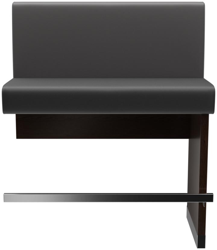Abbildung Extension/End element 100 cm H-Line Vorderansicht