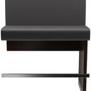 Abbildung Extension/End element 100 cm H-Line Vorderansicht