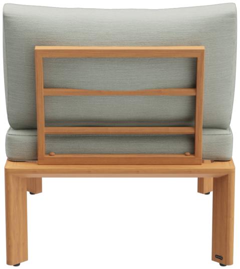 Abbildung 1-seater element Lorcan Rückansicht