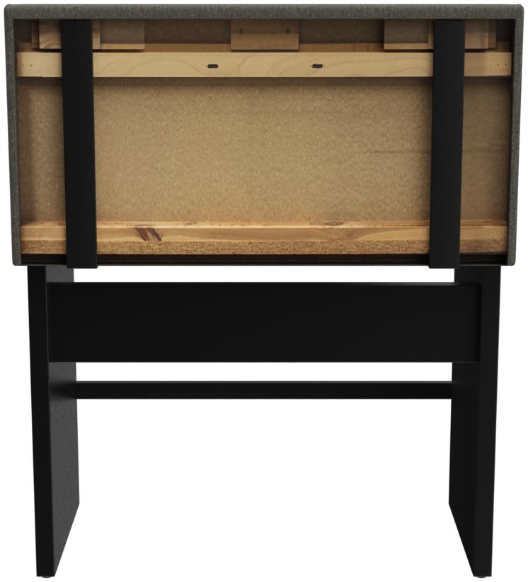 Abbildung Single/base element 100 cm H-Line Rückansicht