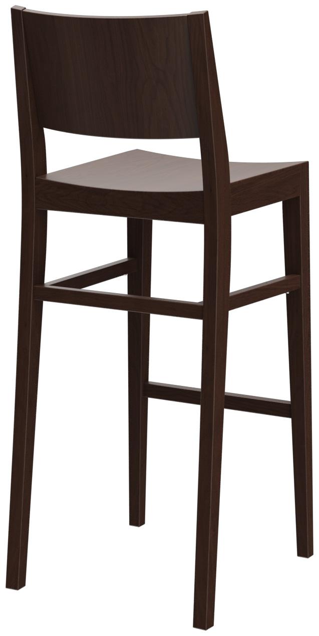 Abbildung Barhocker Quin Schrägansicht