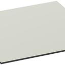 Abbildung Plateau de table Compact Slim Schrägansicht