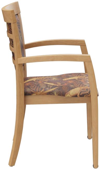 Abbildung Armchair Mily Seitenansicht