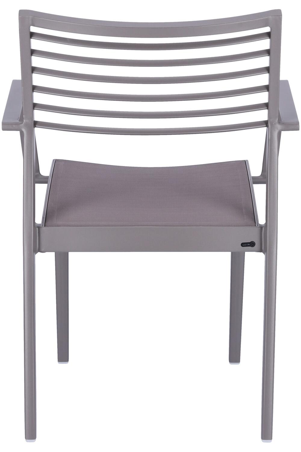 Abbildung Chaise à accoudoirs Awon Rückansicht