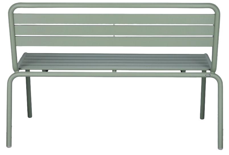 Abbildung 2-seater bench Heco Rückansicht