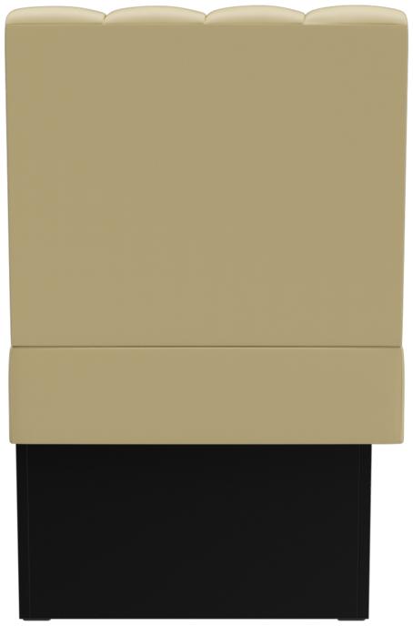 Abbildung Left-hand end element 60 cm Felipa Rückansicht