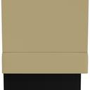 Abbildung Left-hand end element 60 cm Felipa Rückansicht