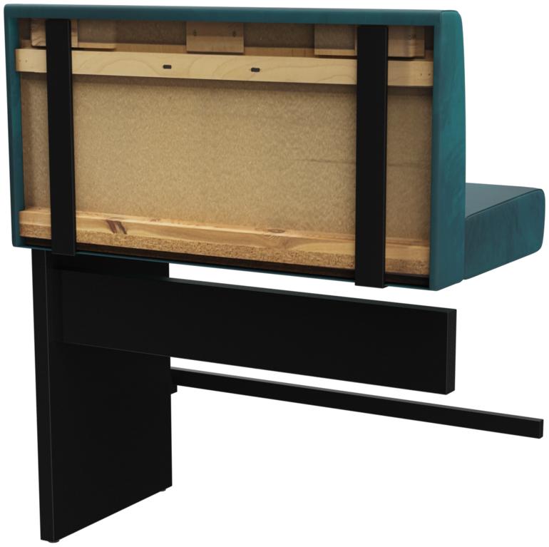 Abbildung Extension/End element 100 cm H-Line Schrägansicht