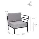 Abbildung Afsluitend element rechts Sonica