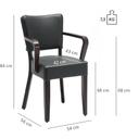 Abbildung Chaise à accoudoirs Damara