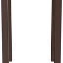 Abbildung halbhoher Tisch Dunia Seitenansicht