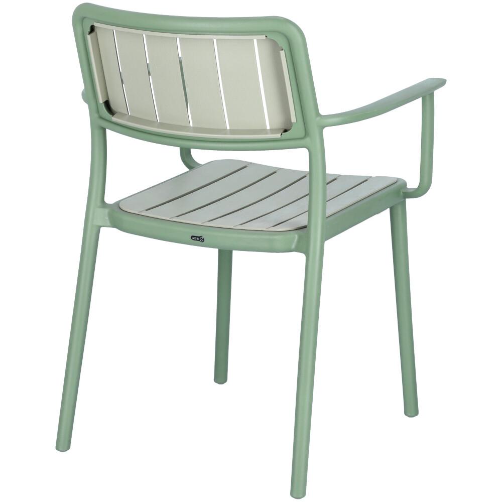 Abbildung Chaise à accoudoirs Elron Schrägansicht