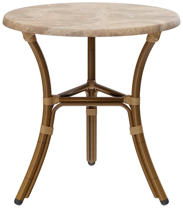 Abbildung Table à manger Marysol Seitenansicht