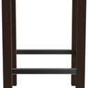 Abbildung halbhoher Tisch Dunia Rückansicht