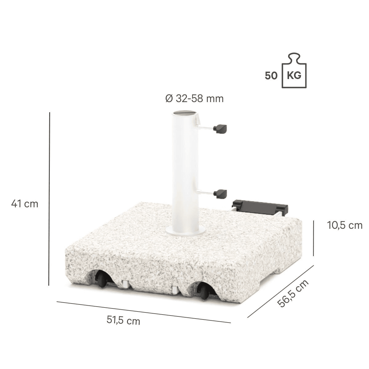 Abbildung Accessoires Pied de parasol