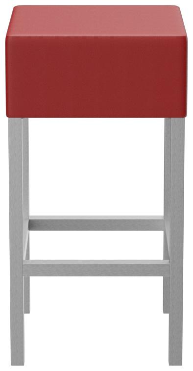 Abbildung halbhoher Hocker Yes Seitenansicht