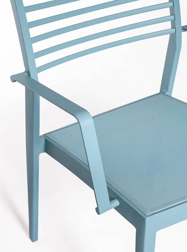 Abbildung Chaise à accoudoirs Awon Detailansicht