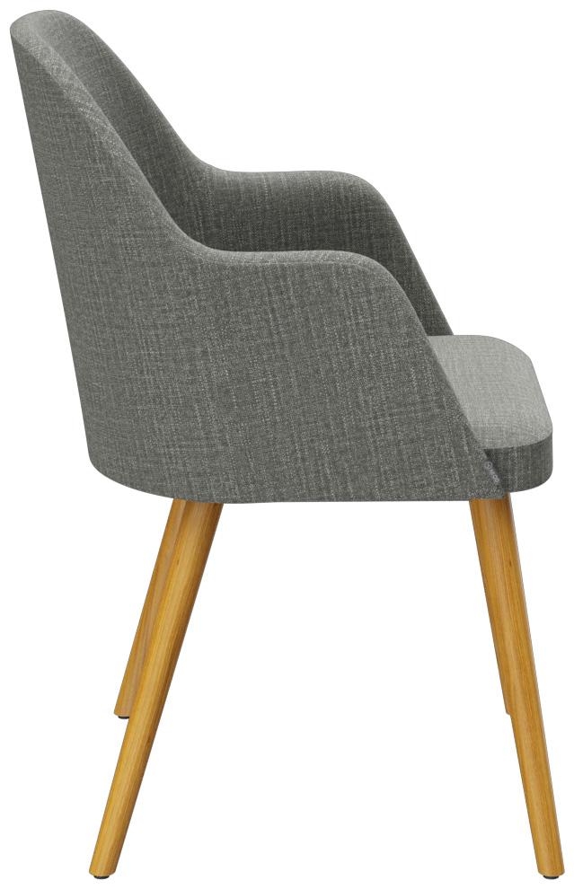 Abbildung Armlehnstuhl Hada Seitenansicht