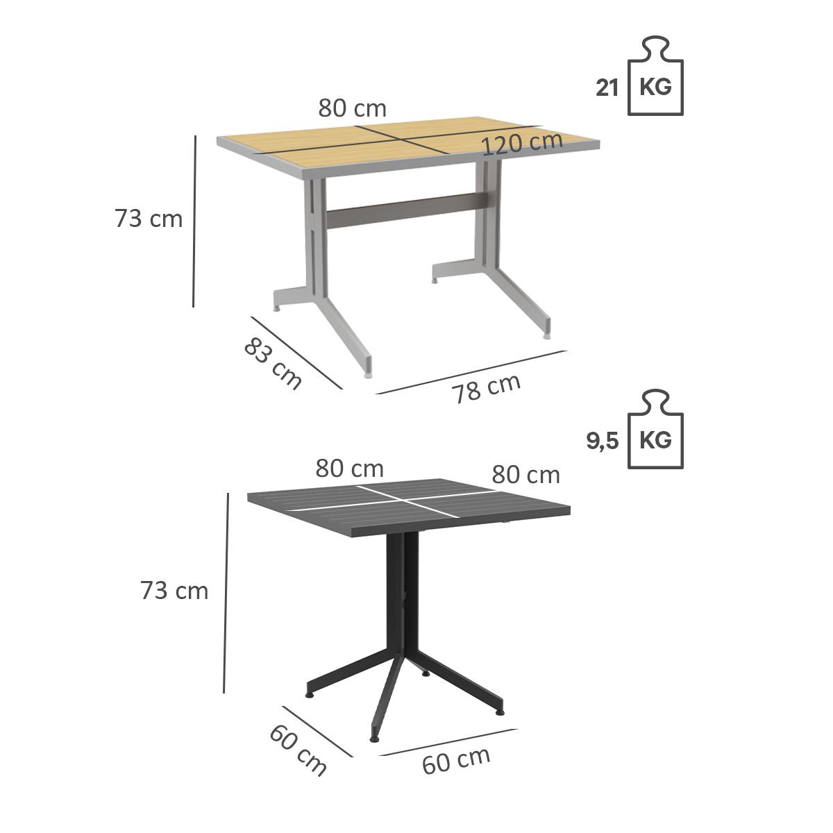 Abbildung dining table Tito T