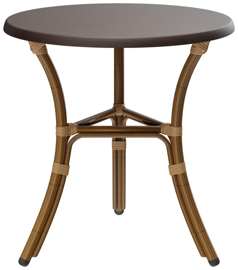 Abbildung Table à manger Marysol Seitenansicht