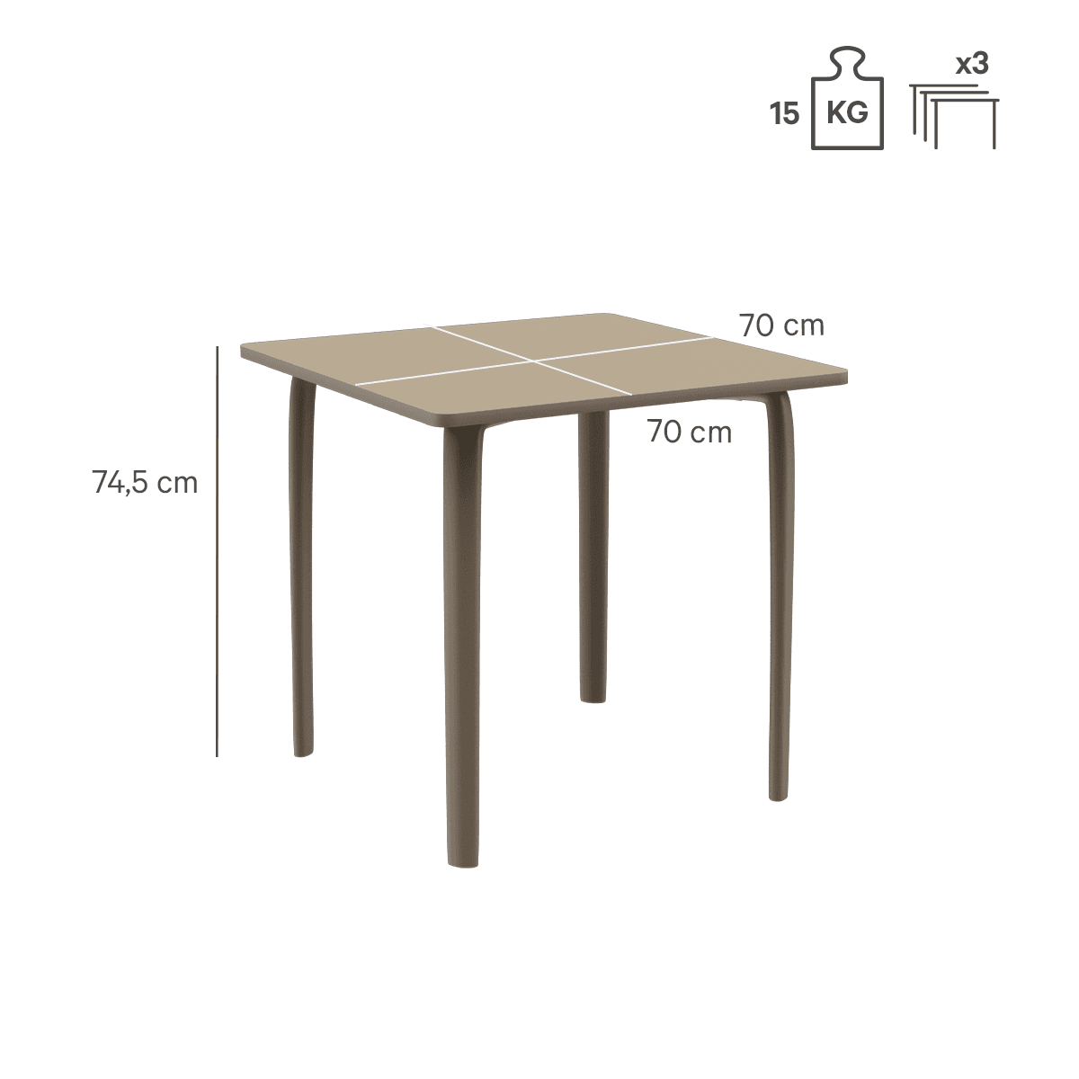 Abbildung table à manger Estora