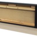 Abbildung Anbau-/Abschlusselement 150 cm H-Line Schrägansicht