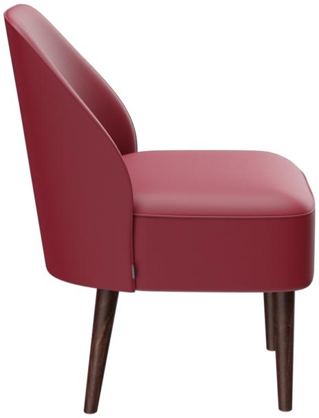 Abbildung fauteuil hauteur de table à manger Cliff Seitenansicht
