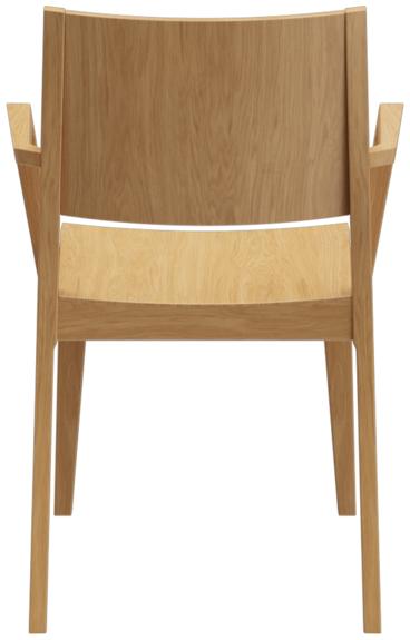 Abbildung Fauteuil Quin Rückansicht