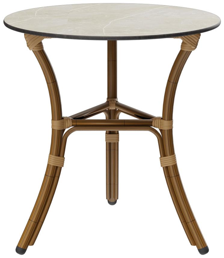 Abbildung Table à manger Marysol Seitenansicht