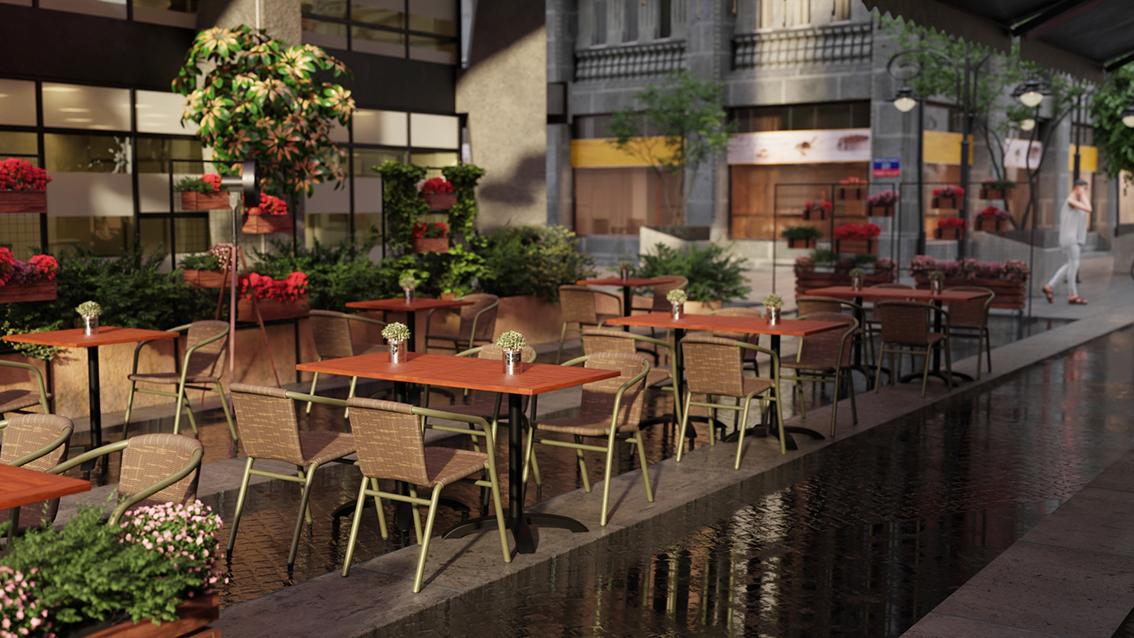 Abbildung Chaise à accoudoirs Enriko Ambiente