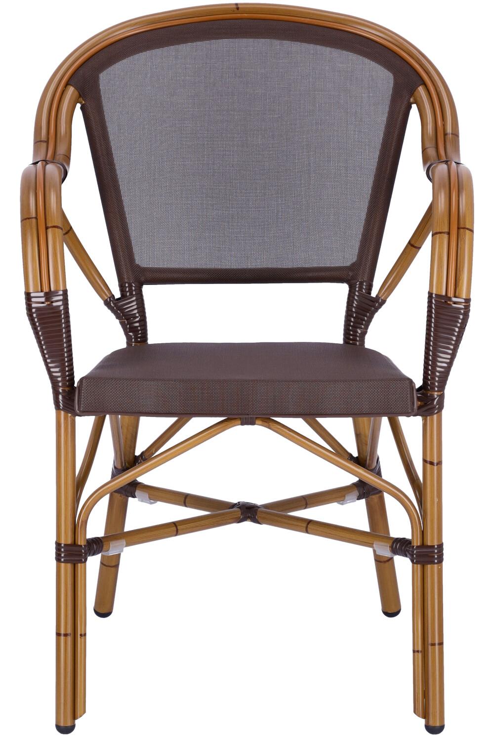 Abbildung Chaise à accoudoirs Malou Vorderansicht