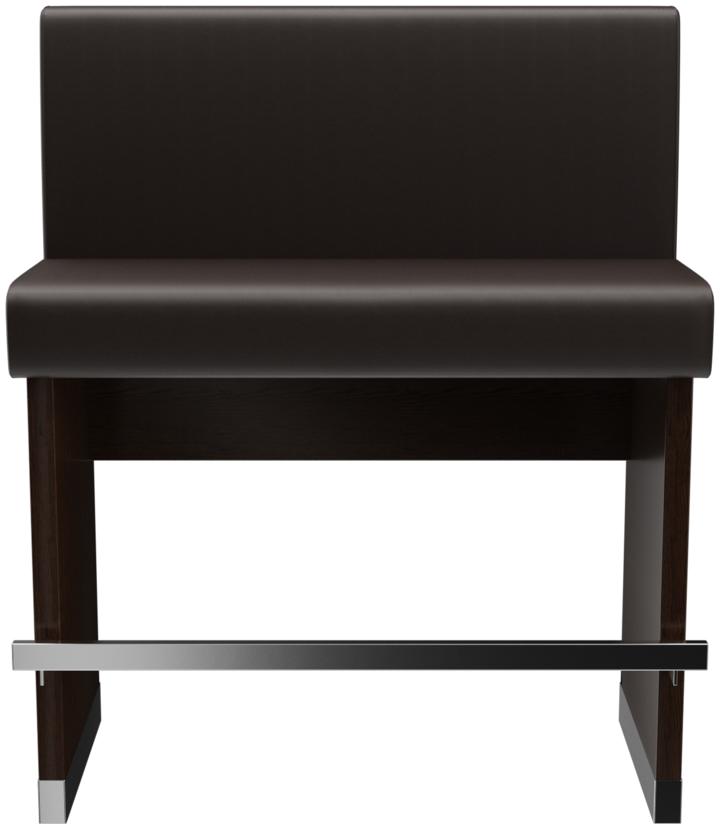Abbildung Single/base element 100 cm H-Line Vorderansicht