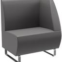 Abbildung Abschlusselement rechts D-Line Schrägansicht