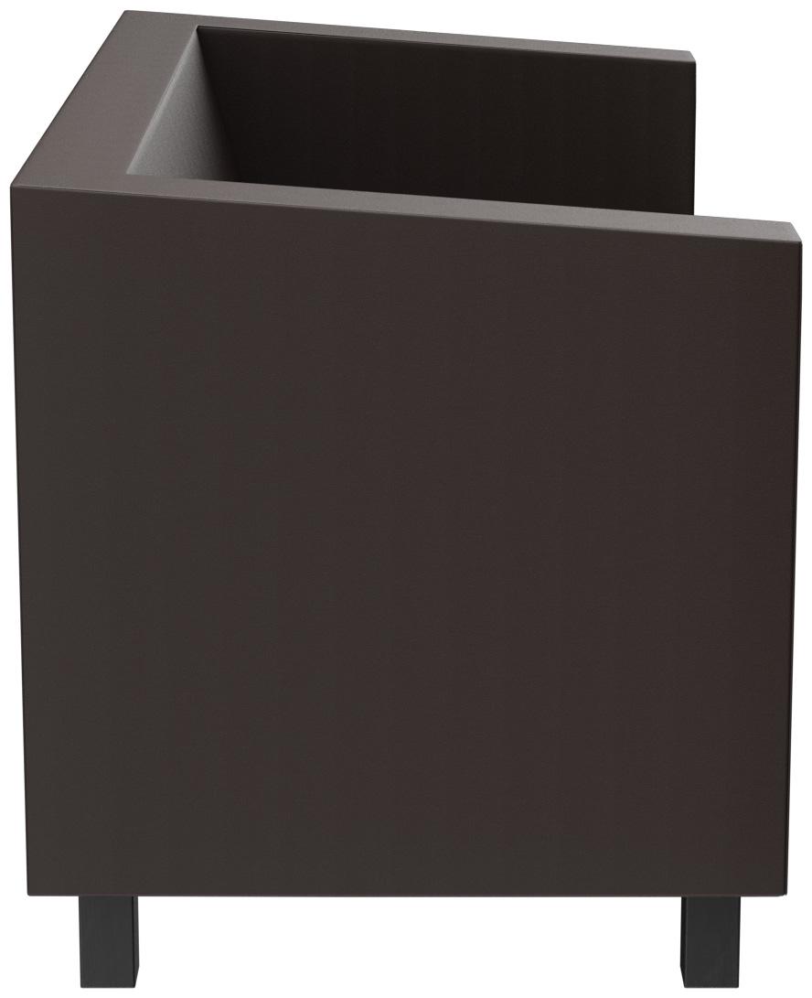 Abbildung 2-Sitzer-Element Charly Seitenansicht