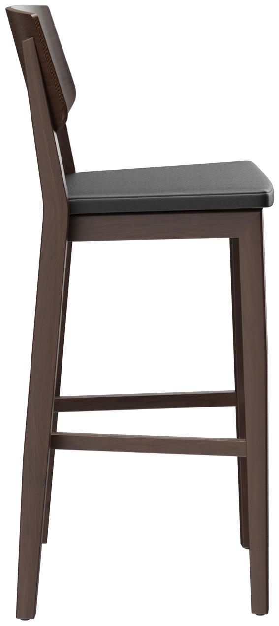 Abbildung Tabouret de bar Quorum C Seitenansicht