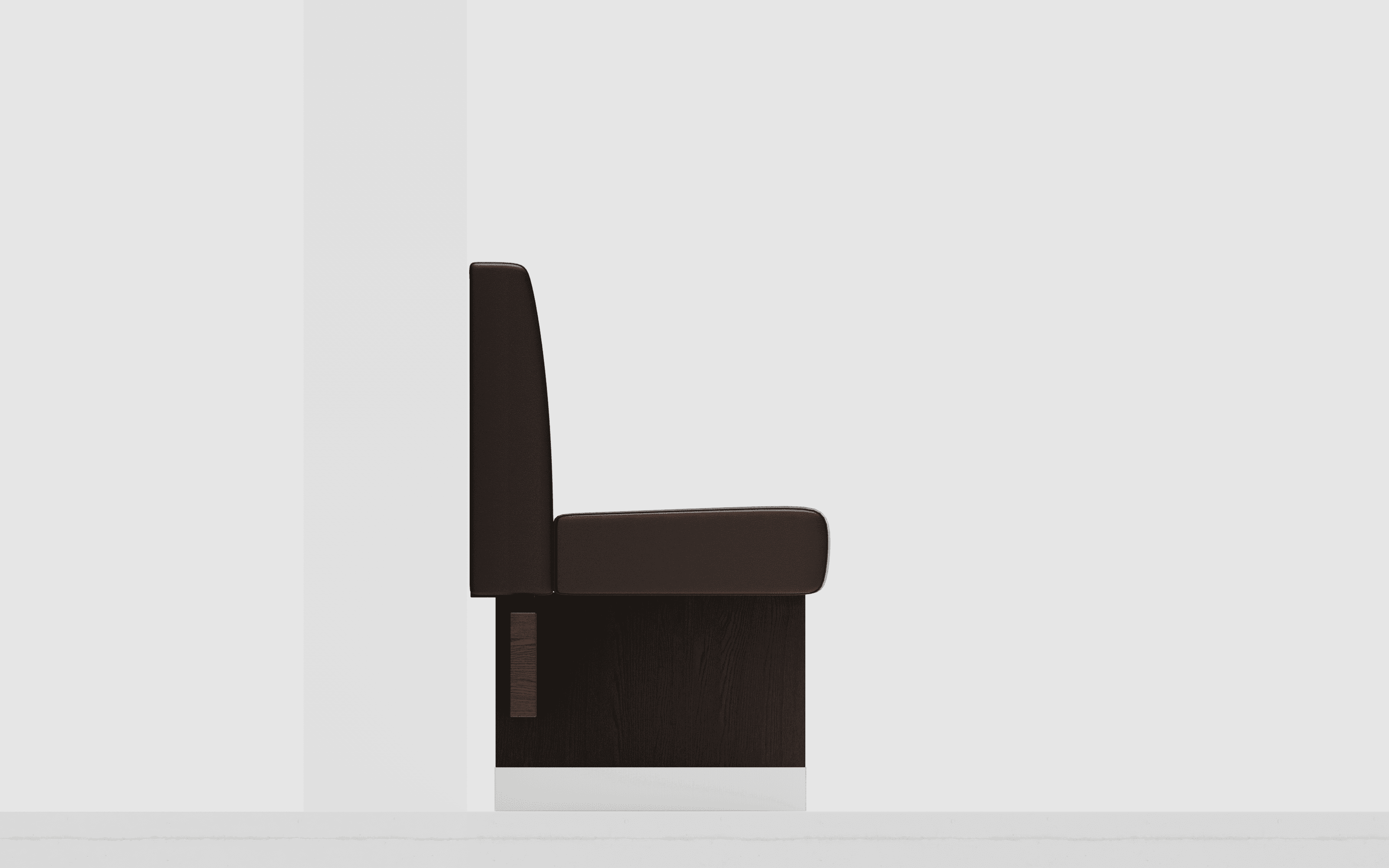 Abbildung Anbau-/Abschlusselement 150 cm H-Line Detailansicht