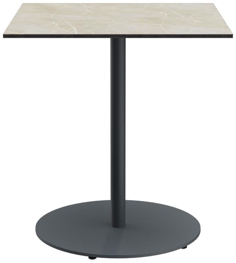 Abbildung dining table T12 Slim Rückansicht