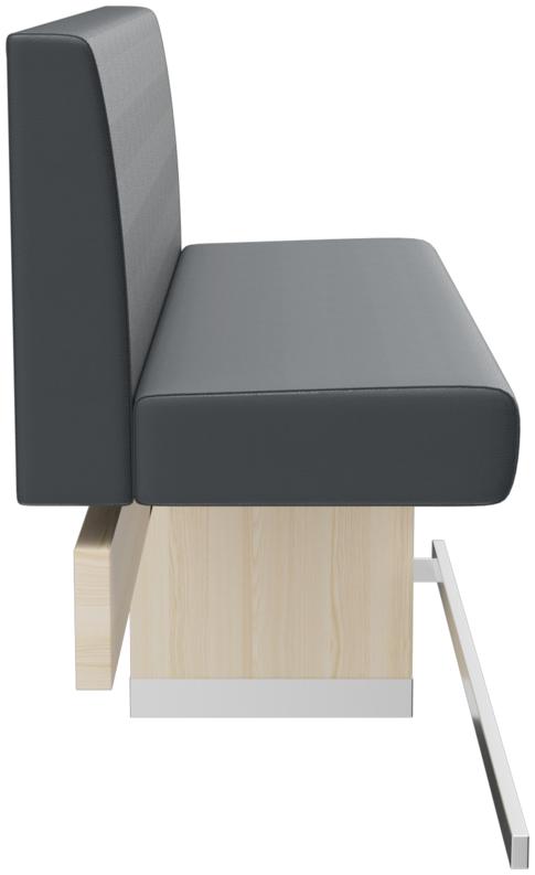 Abbildung Extension/end element 150 cm H-Line Seitenansicht