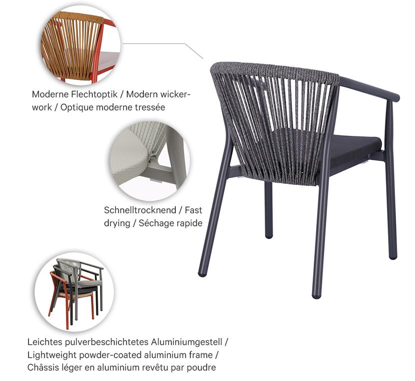 Abbildung arm chair Zaki