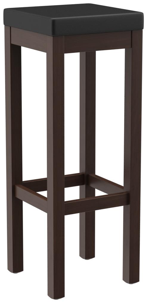 Abbildung Barhocker Delu Schrägansicht