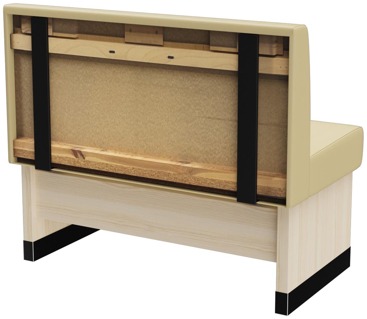 Abbildung Einzel-/Grundelement 100 cm H-Line Schrägansicht