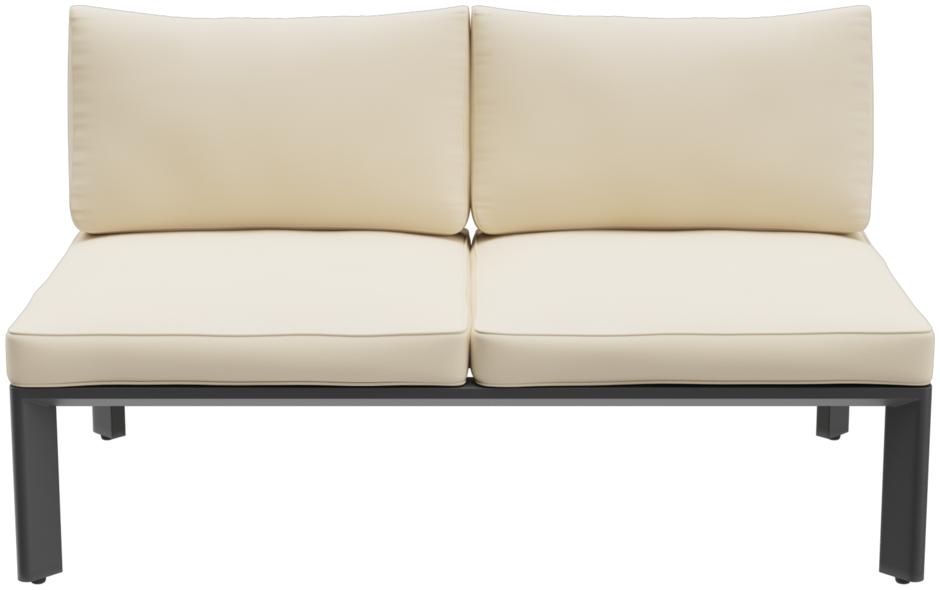 Abbildung 2-seater element Lorcan Vorderansicht