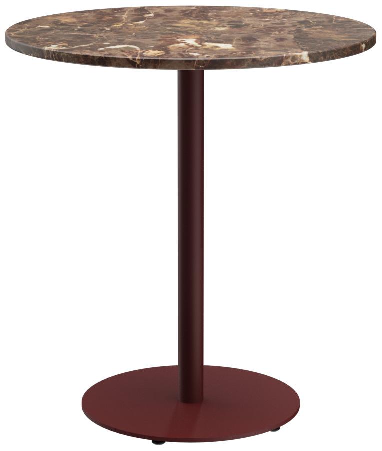 Abbildung Esstisch T12 Slim Rückansicht