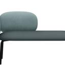 Abbildung Left-hand facing chaise longue Liberty Vorderansicht