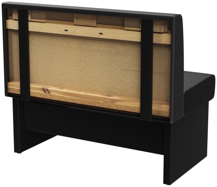 Abbildung Single/base element 100 cm H-Line Schrägansicht