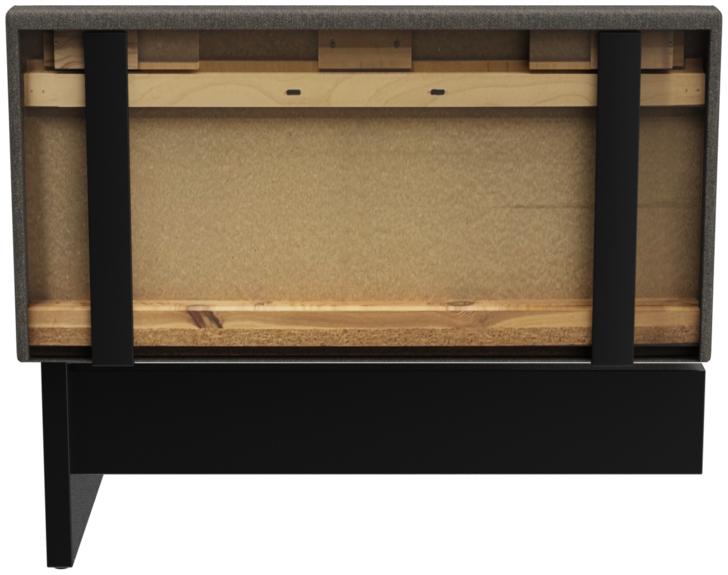 Abbildung Extension/End element 100 cm H-Line Rückansicht