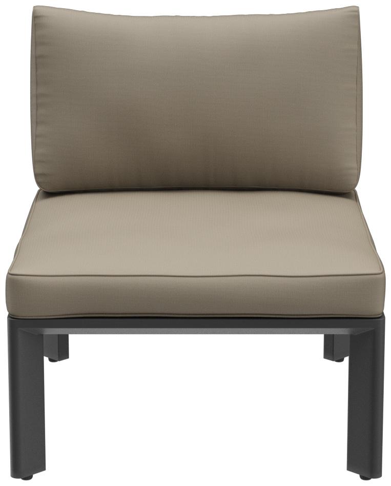 Abbildung 1-Sitzer-Element Lorcan Vorderansicht