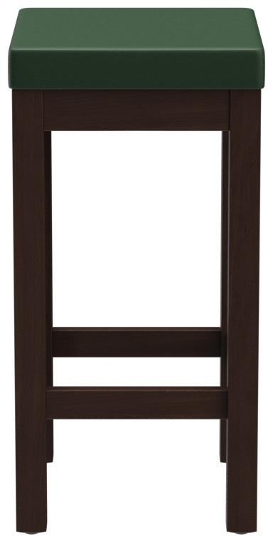 Abbildung halbhoher Hocker Delu Vorderansicht