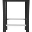 Abbildung halbhoher Tisch Dunia Seitenansicht