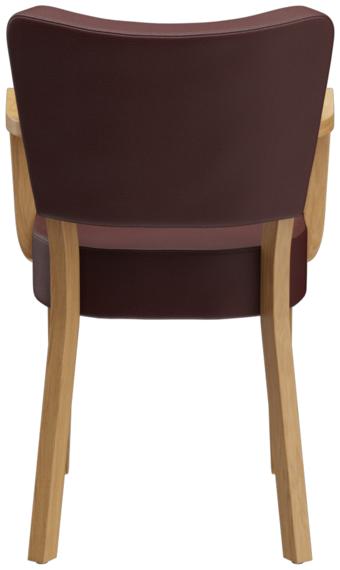Abbildung Armlehnstuhl Damara Rückansicht